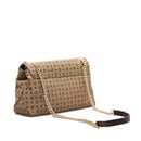 Borsa Donna a Spalla POLLINI Linea Heritage Soft Taupe e Nero