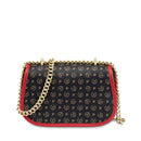 Borsa Donna a Tracolla POLLINI linea Heritage Logo Classic Nero e Lacca