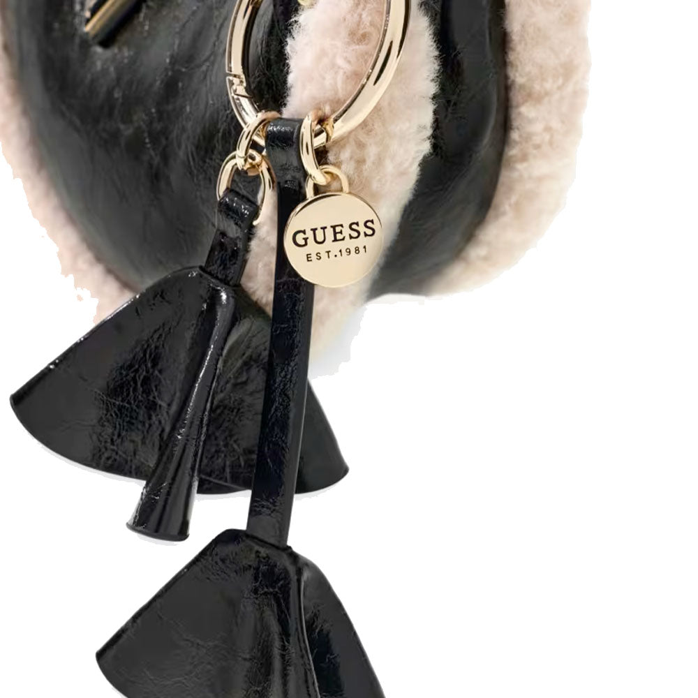 Borsa Donna Hobo a Spalla GUESS Linea Katie colore Nero