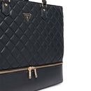 Women's Black Travel Bag GUESS Juliet with Shoulder Strap