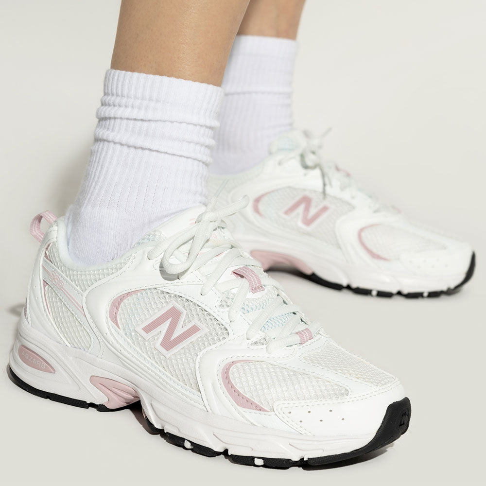 Scarpe Running NEW BALANCE Sneakers 530 in Tessuto Sintetico e Mesh colore White e Twilight Haze