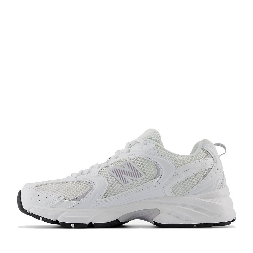 NEW BALANCE SNEAKERS 530 
Running Schuhe aus Synthetikgewebe und Mesh in White e Pearl Grey Farbe