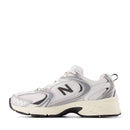 Sneakers Running NEW BALANCE 530 in Tessuto Sintetico e Mesh colore Silver Metallic e Black Cement