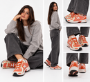 Neo Flame and Pink Chalk Running Sneakers NEW BALANCE 740 in Synthetic Fabric and Mesh