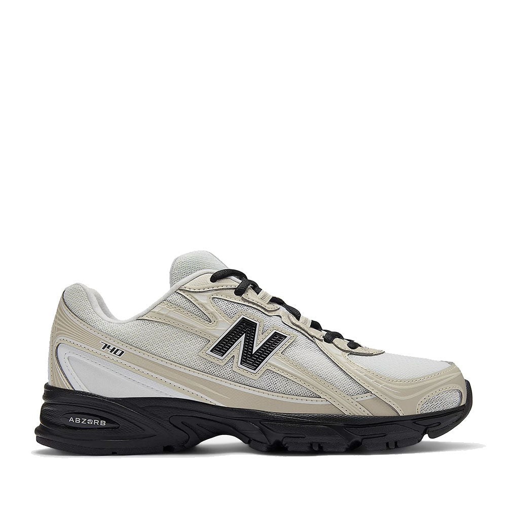 Sneakers Running NEW BALANCE 740 in Tessuto Sintetico e Mesh Timberwolf e White