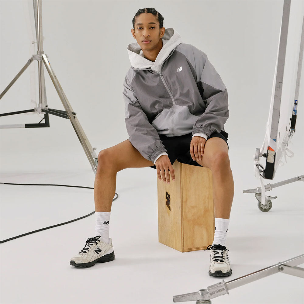 Sneakers Running NEW BALANCE 740 in Tessuto Sintetico e Mesh Timberwolf e White