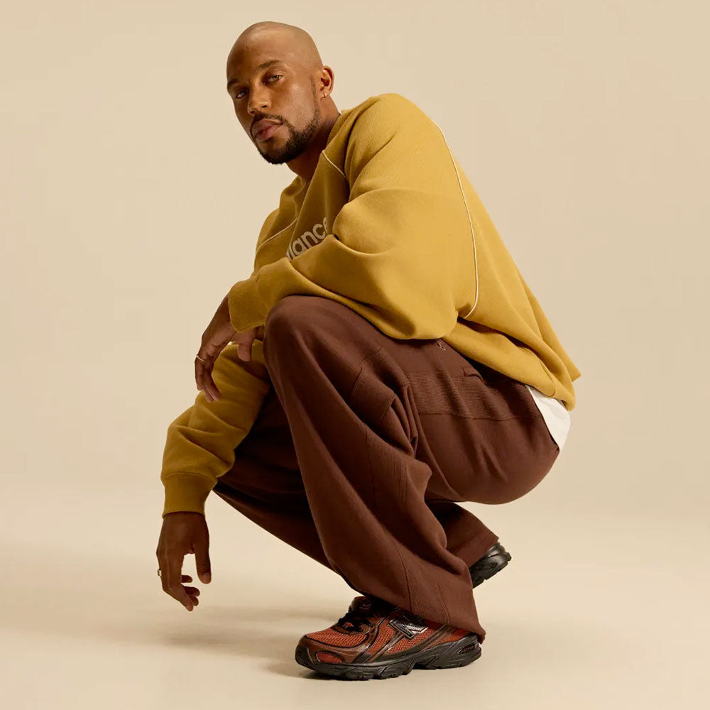 Sneakers Running NEW BALANCE 740 in Tessuto Sintetico e Mesh Relic Brown con Pumpernickel