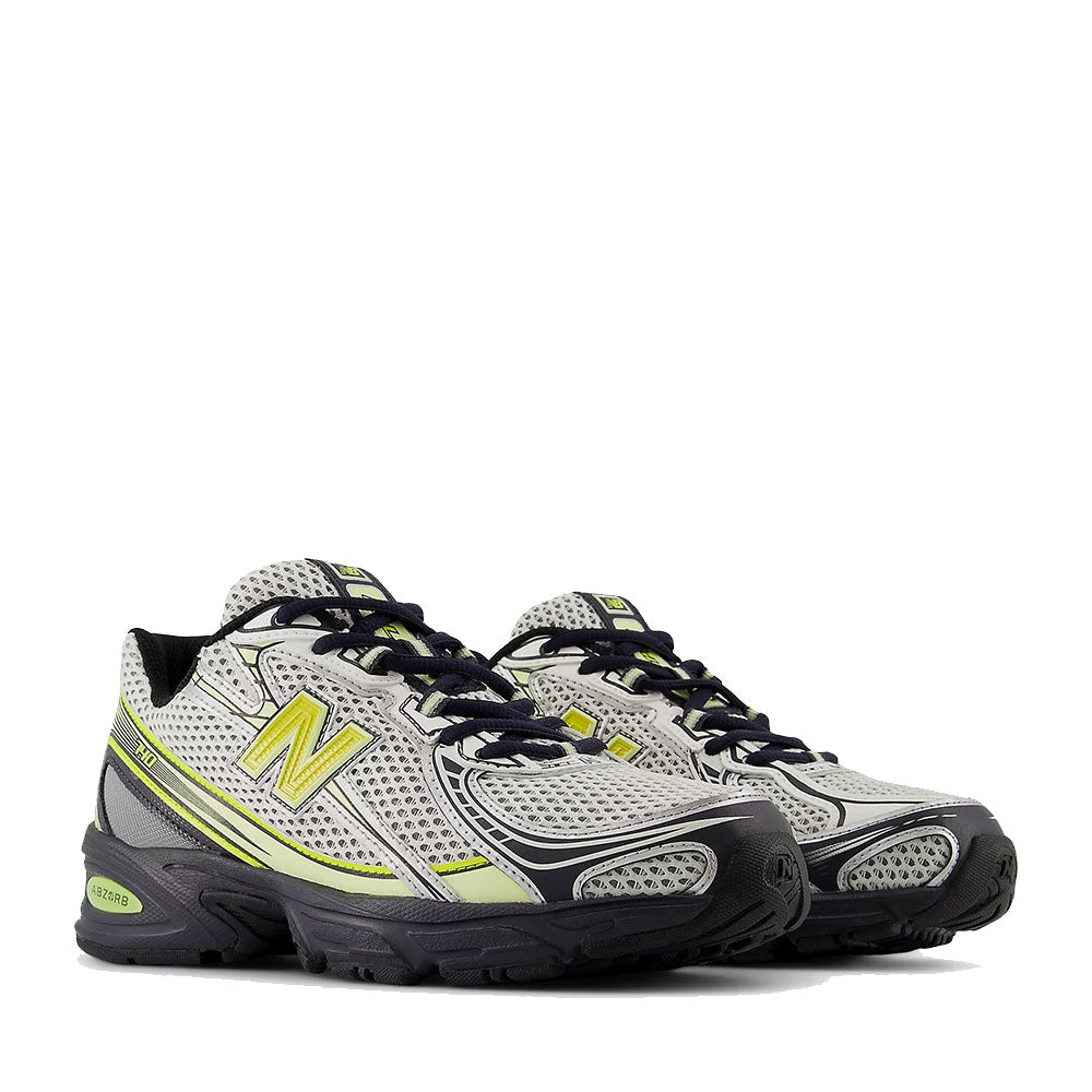 Sneakers Running NEW BALANCE 740 in Tessuto Sintetico e Mesh colore White Black Yellow