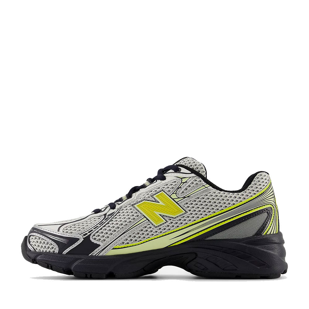 Sneakers Running NEW BALANCE 740 in Tessuto Sintetico e Mesh colore White Black Yellow