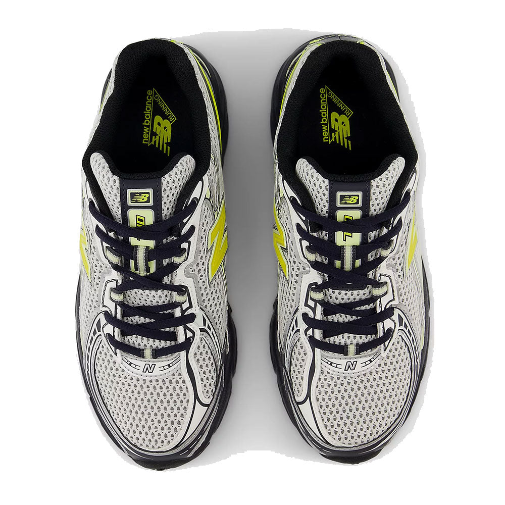 Sneakers Running NEW BALANCE 740 in Tessuto Sintetico e Mesh colore White Black Yellow