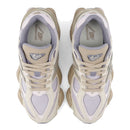 Sneakers Running NEW BALANCE 9060 in Pelle e Mesh Timberwolf e Driftwood