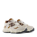 Sneakers Running NEW BALANCE 9060 in Pelle e Mesh Breakfast Tea e Angora