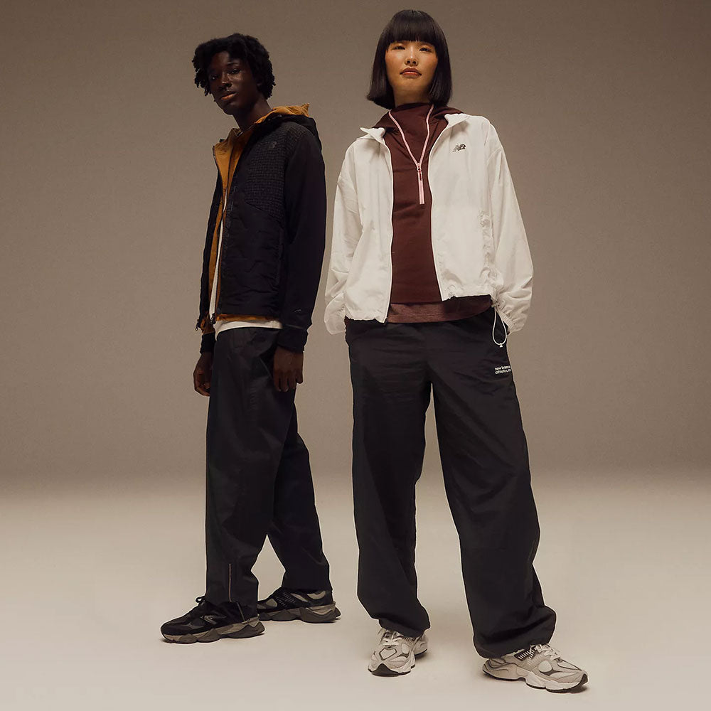 Sneakers Running NEW BALANCE 9060 in Suede e Tessuto Black Castelrock e Rain Cloud