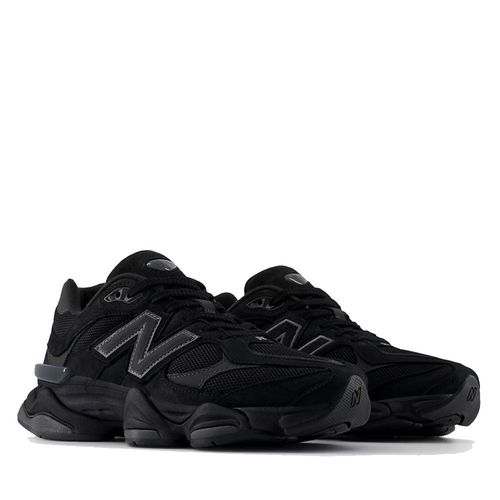 Sneakers Running NEW BALANCE 9060 in Nubuck e Mesh Nero