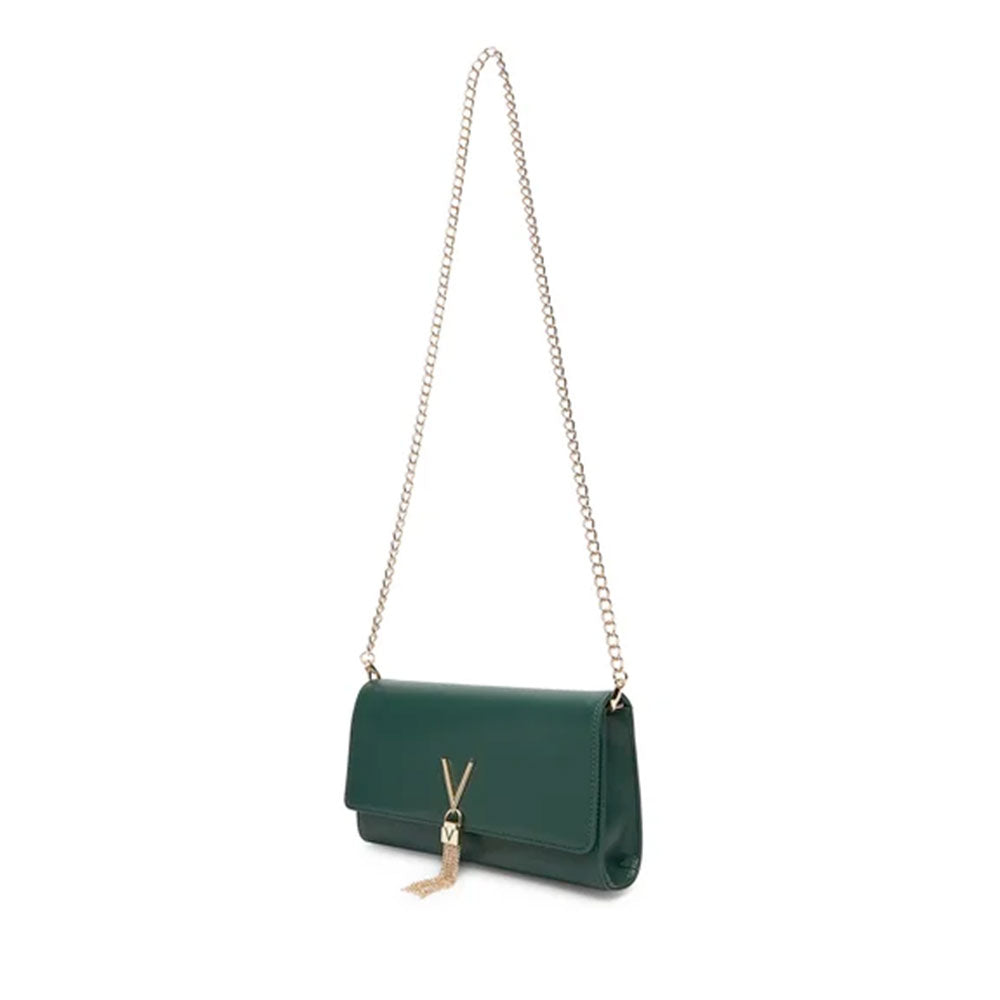 Damen-Umhängetasche VALENTINO BAGS Modell Divina in Olivgrün - VBS1R401G