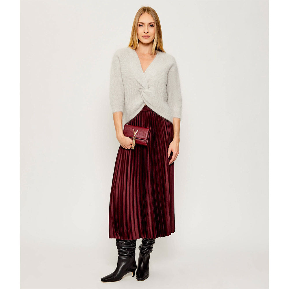 Damen-Umhängetasche VALENTINO BAGS Modell Divina in Bordeaux - VBS1R403G
