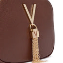 Women's Dark Brown Crossbody Bag VALENTINO BAGS Divina - VBS1R409G