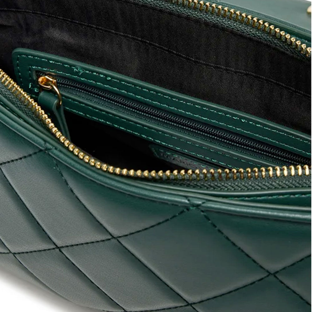 Mittelgroße Damen-Umhängetasche VALENTINO BAGS Modell Ocarina in Olivgrün - VBS3KK02R