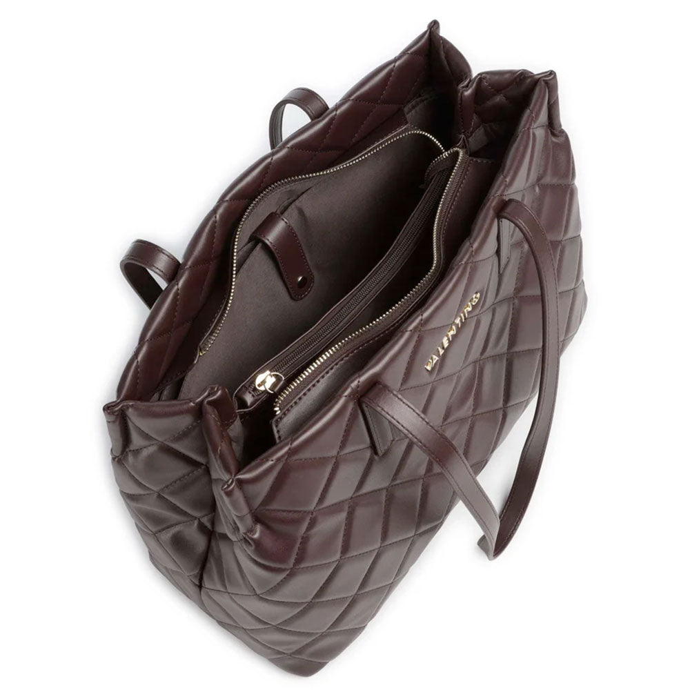 Women's Dark Brown Shoulder Bag VALENTINO BAGS Ocarina