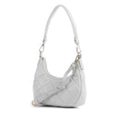 Borsa Donna Hobo a Spalla VALENTINO BAGS linea Ocarina Colore Perla