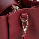Damen-Henkeltasche mit Umhängeriemen VALENTINO BAGS Modell Alexia in Bordeaux
