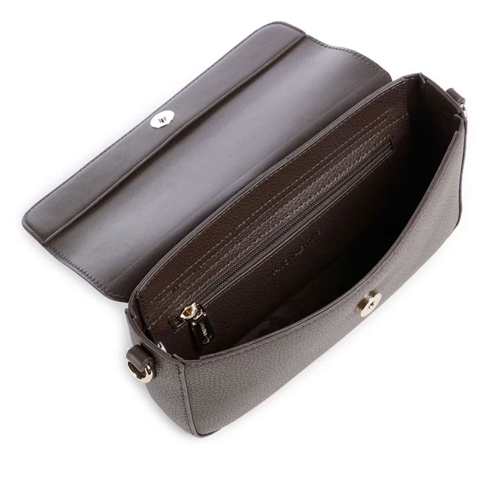 Women's Dark Brown Shoulder Bag VALENTINO BAGS Alexia - VBS5A804