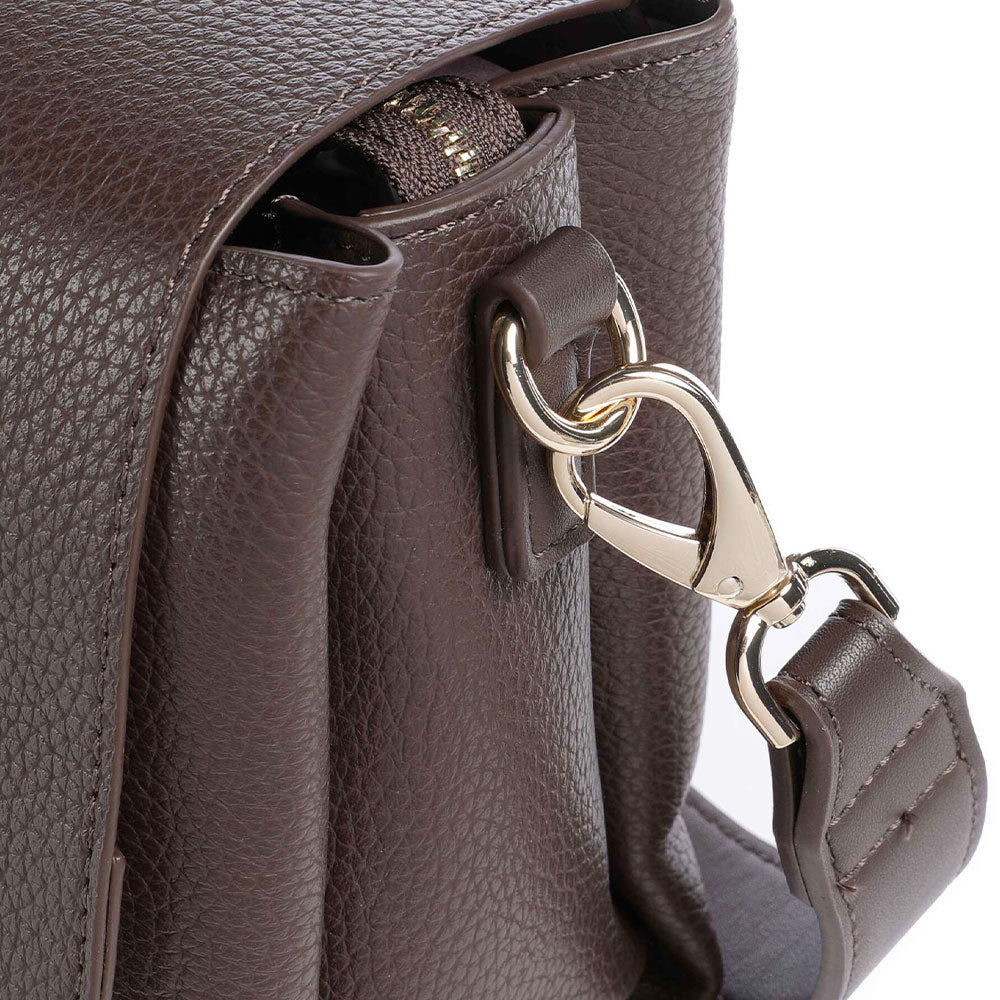 Women's Shoulder Bag VALENTINO BAGS Alexia in Dark Brown