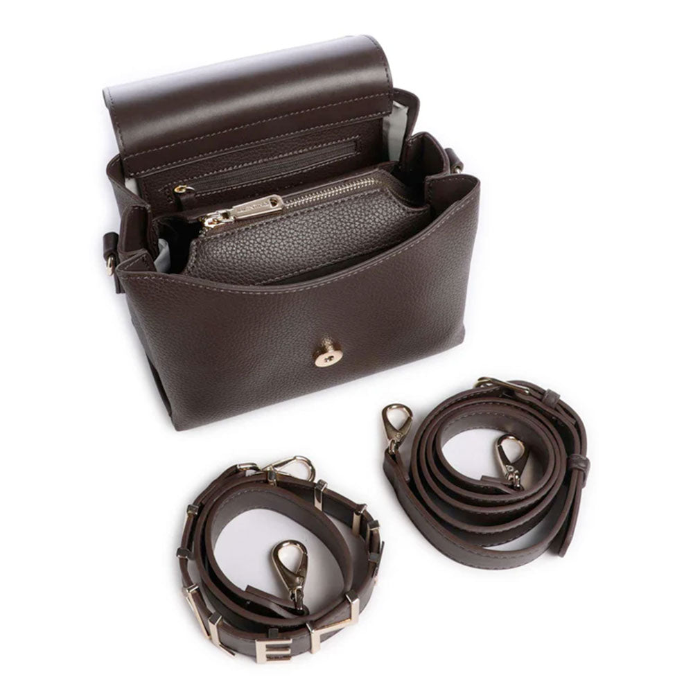 Women's Shoulder Bag VALENTINO BAGS Alexia in Dark Brown