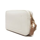 Borsa Donna a Spalla e Tracolla VALENTINO BAGS linea Alexia Colore Bianco - Cuoio Chiusa con Zip