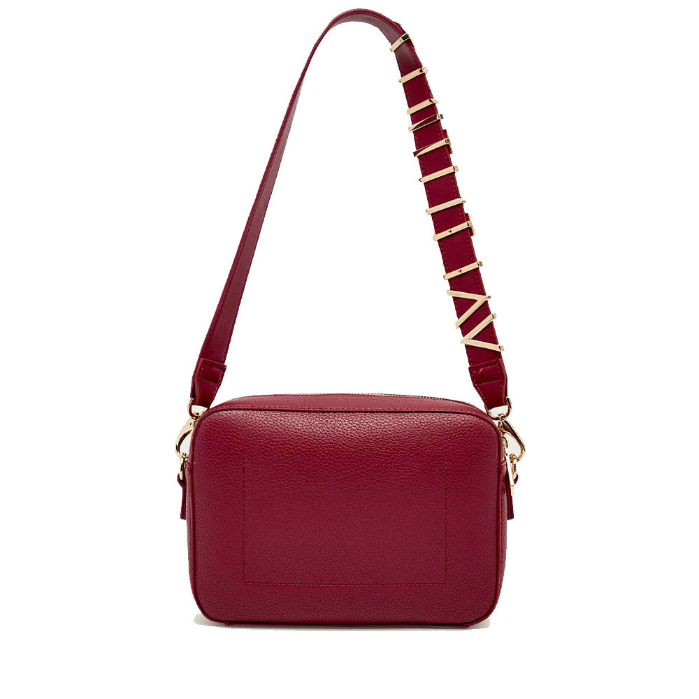 Damen-Schulter- und Umhängetasche VALENTINO BAGS Modell Alexia in Bordeaux mit Reißverschluss