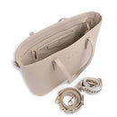 Women's Beige Shoulder Tote Bag VALENTINO BAGS Zero Re