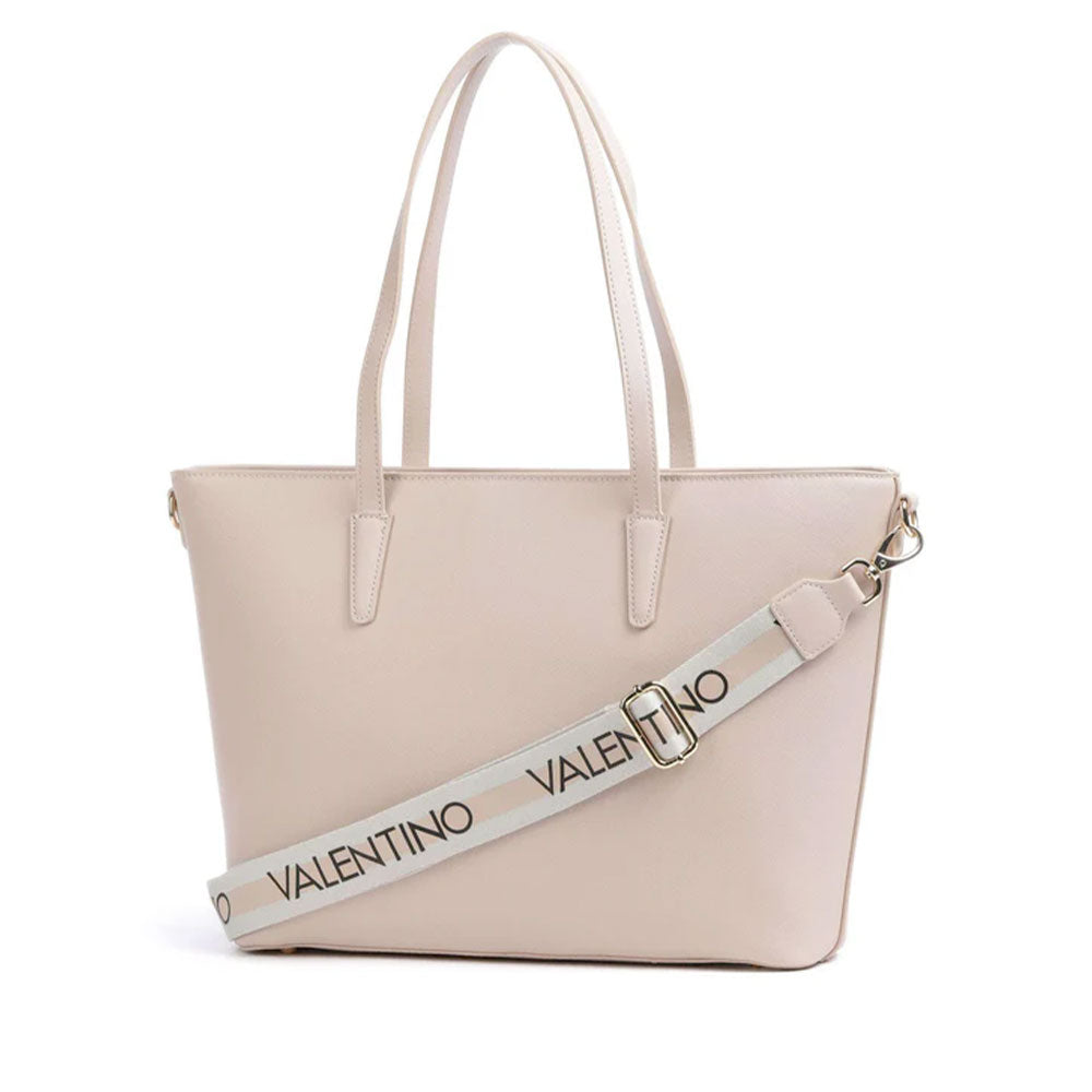 Women's Powder Pink Shoulder Tote Bag VALENTINO BAGS Zero Re