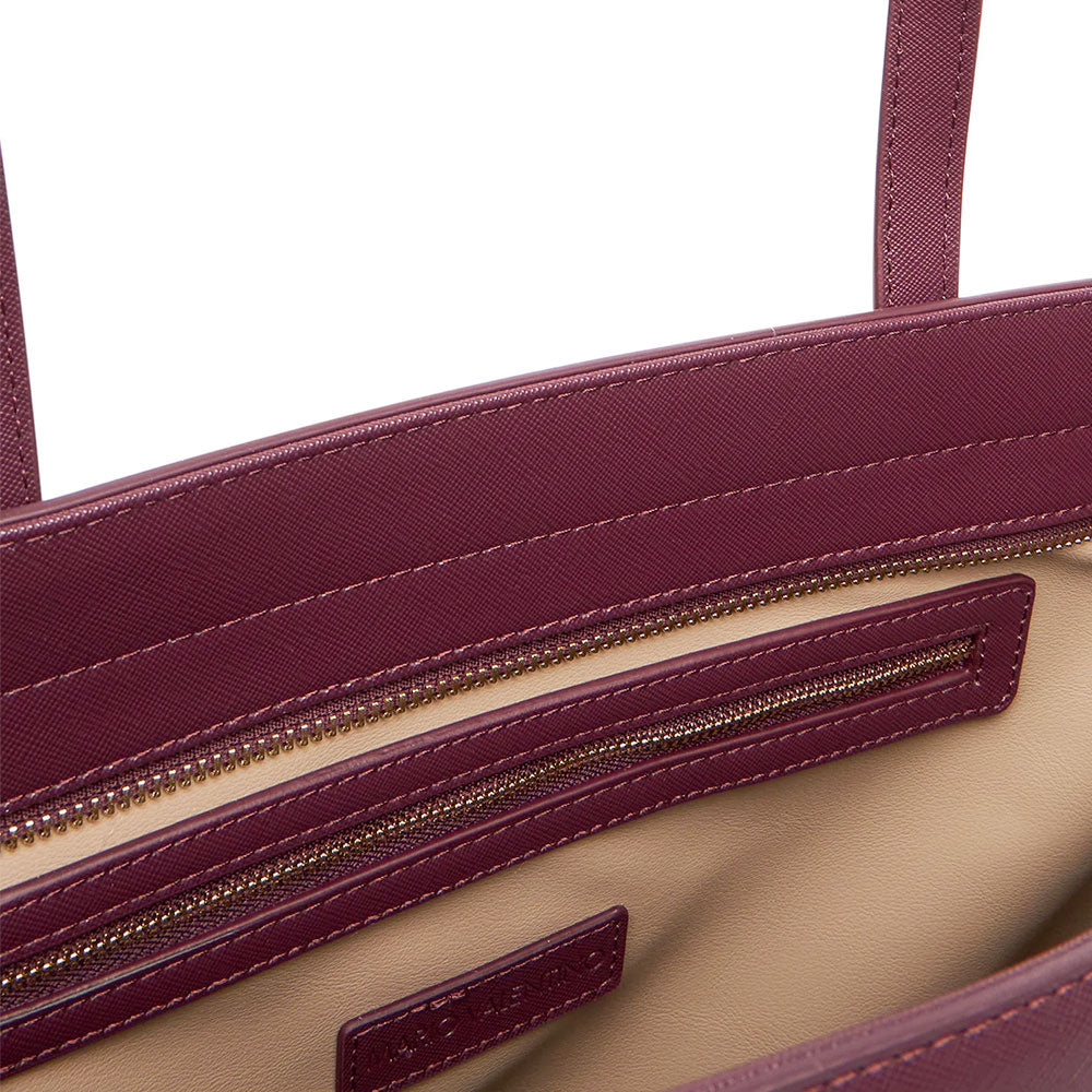 Damen-Shopper VALENTINO BAGS Modell Zero Re in Pflaume
