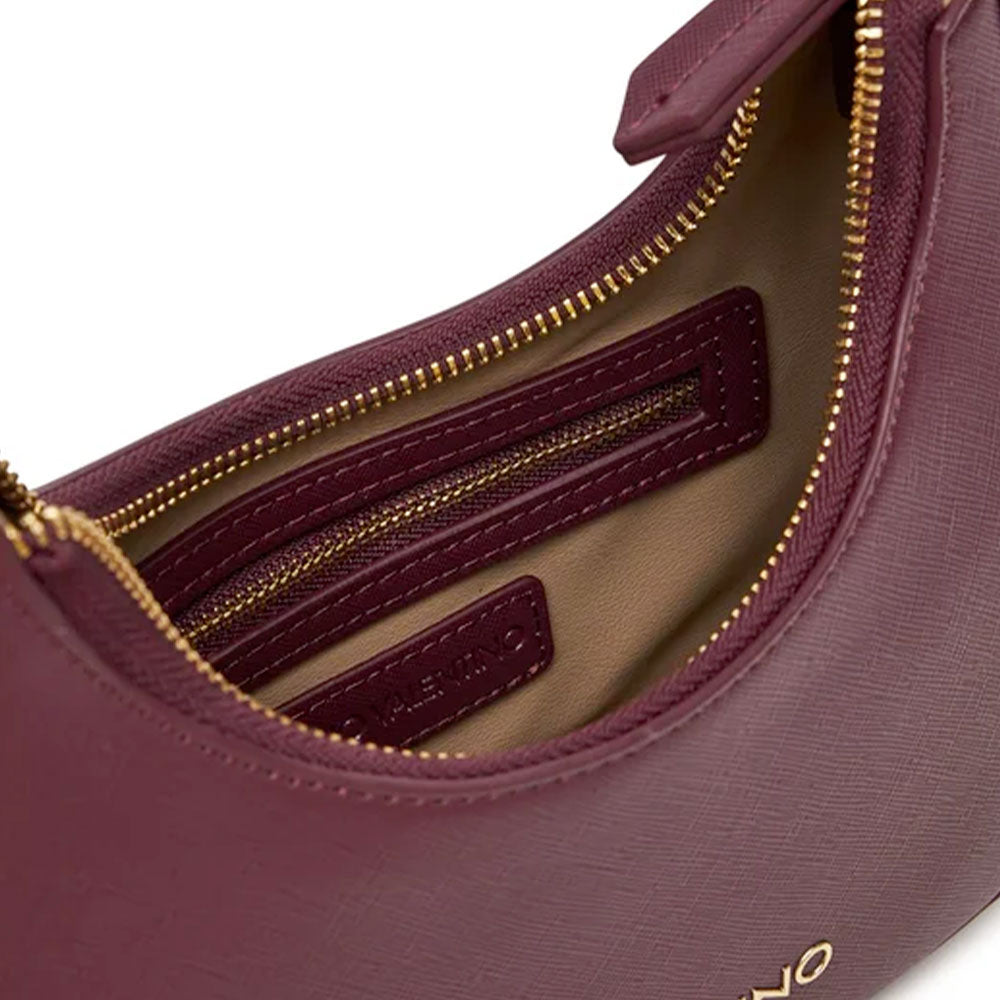 Borsa Donna Hobo a Mano VALENTINO BAGS linea Zero Re Colore Prugna