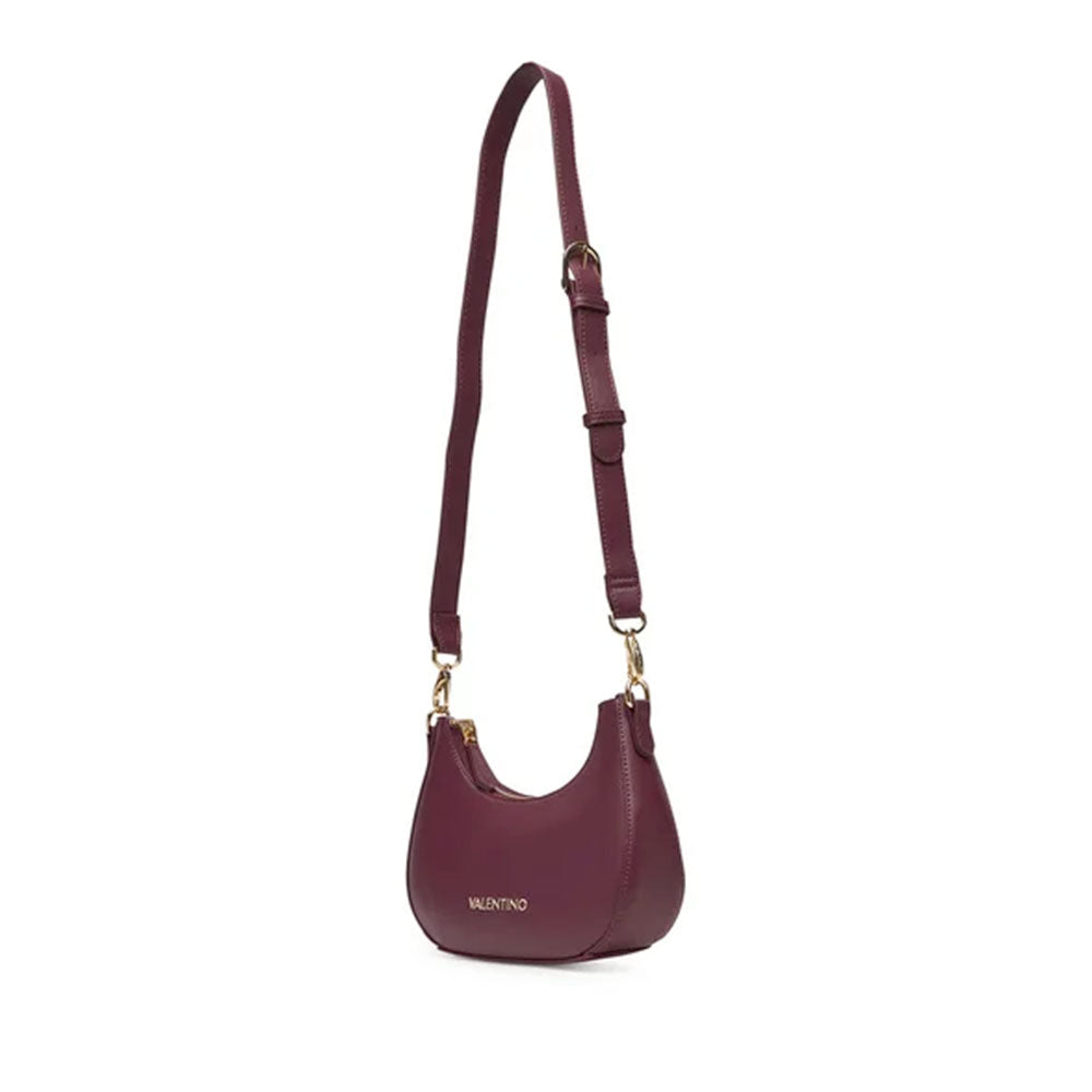 Borsa Donna Hobo a Mano VALENTINO BAGS linea Zero Re Colore Prugna