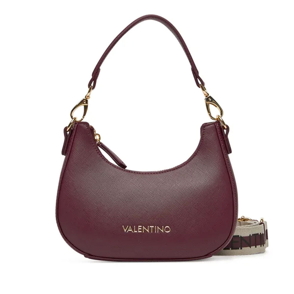 Borsa Donna Hobo a Mano VALENTINO BAGS linea Zero Re Colore Prugna