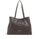 Women's Dark Brown Shoulder Tote Bag VALENTINO BAGS Brixton