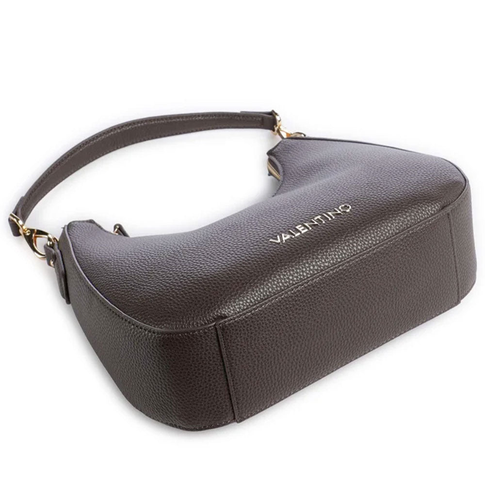Women's Dark Brown Hobo Shoulder Bag VALENTINO BAGS Brixton