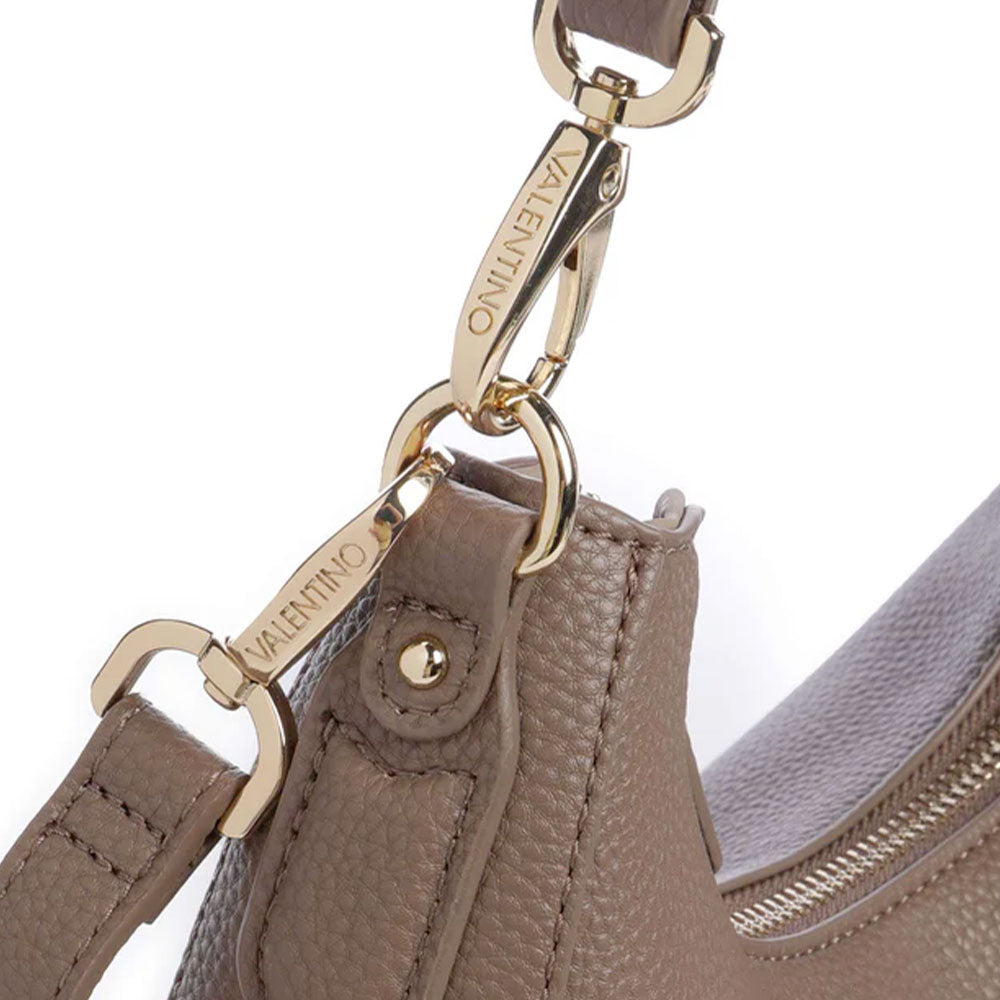 Borsa Donna Hobo a Spalla VALENTINO BAGS linea Brixton Colore Taupe