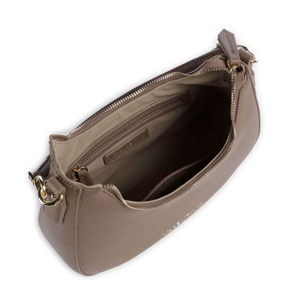 Borsa Donna Hobo a Spalla VALENTINO BAGS linea Brixton Colore Taupe