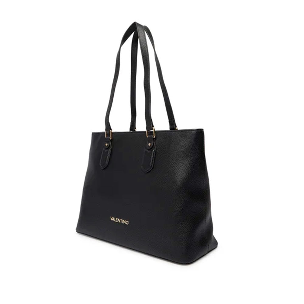 Borsa Donna Shopper a Spalla VALENTINO BAGS linea Brixton Colore Nero Misura Piccola