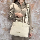 Borsa Donna a Mano VALENTINO BAGS linea Pansy colore Ecru