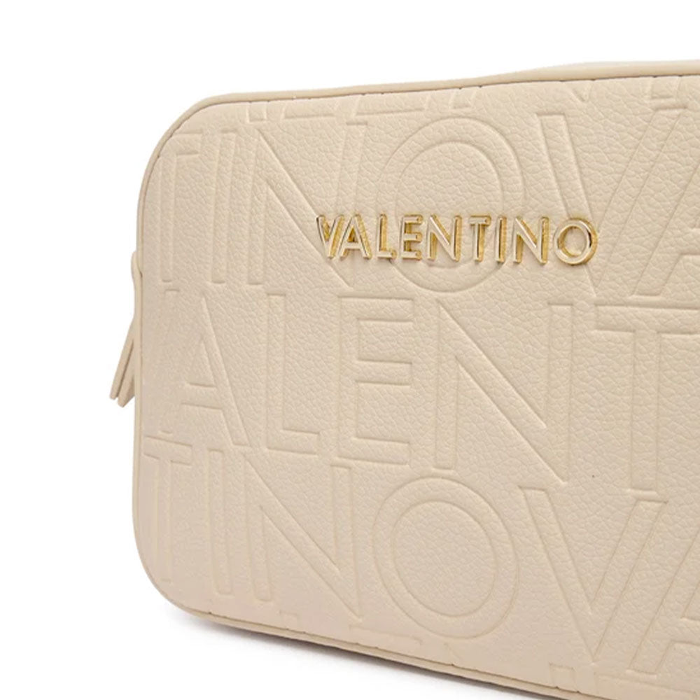 Borsa Donna a Tracolla Camer Bag VALENTINO BAGS linea Pansy colore Ecru