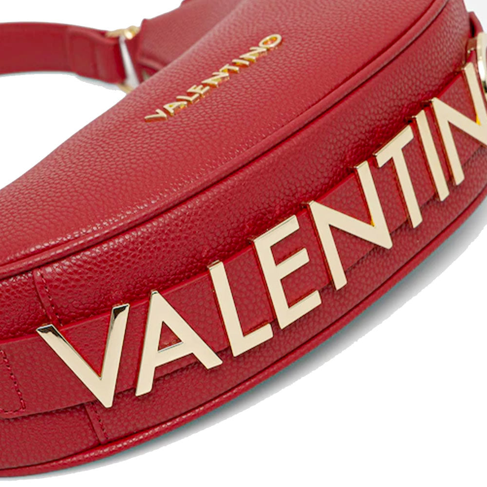 Borsa Donna Hobo a Spalla VALENTINO BAGS linea Shelby Colore Rubino