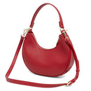 Borsa Donna Hobo a Spalla VALENTINO BAGS linea Shelby Colore Rubino
