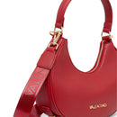 Borsa Donna Hobo a Spalla VALENTINO BAGS linea Shelby Colore Rubino