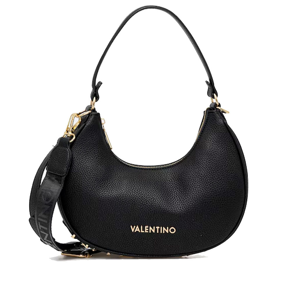 Borsa Donna Hobo a Spalla VALENTINO BAGS linea Shelby Colore Nero