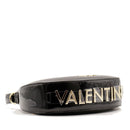 Damen-Beuteltasche VALENTINO BAGS Modell Shelby aus schwarzem Lackleder