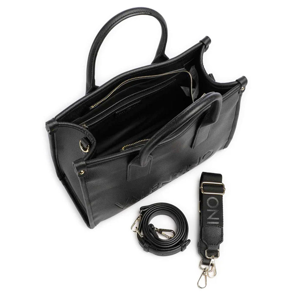 Damen-Henkeltasche VALENTINO BAGS Modell Foxy Re in Schwarz