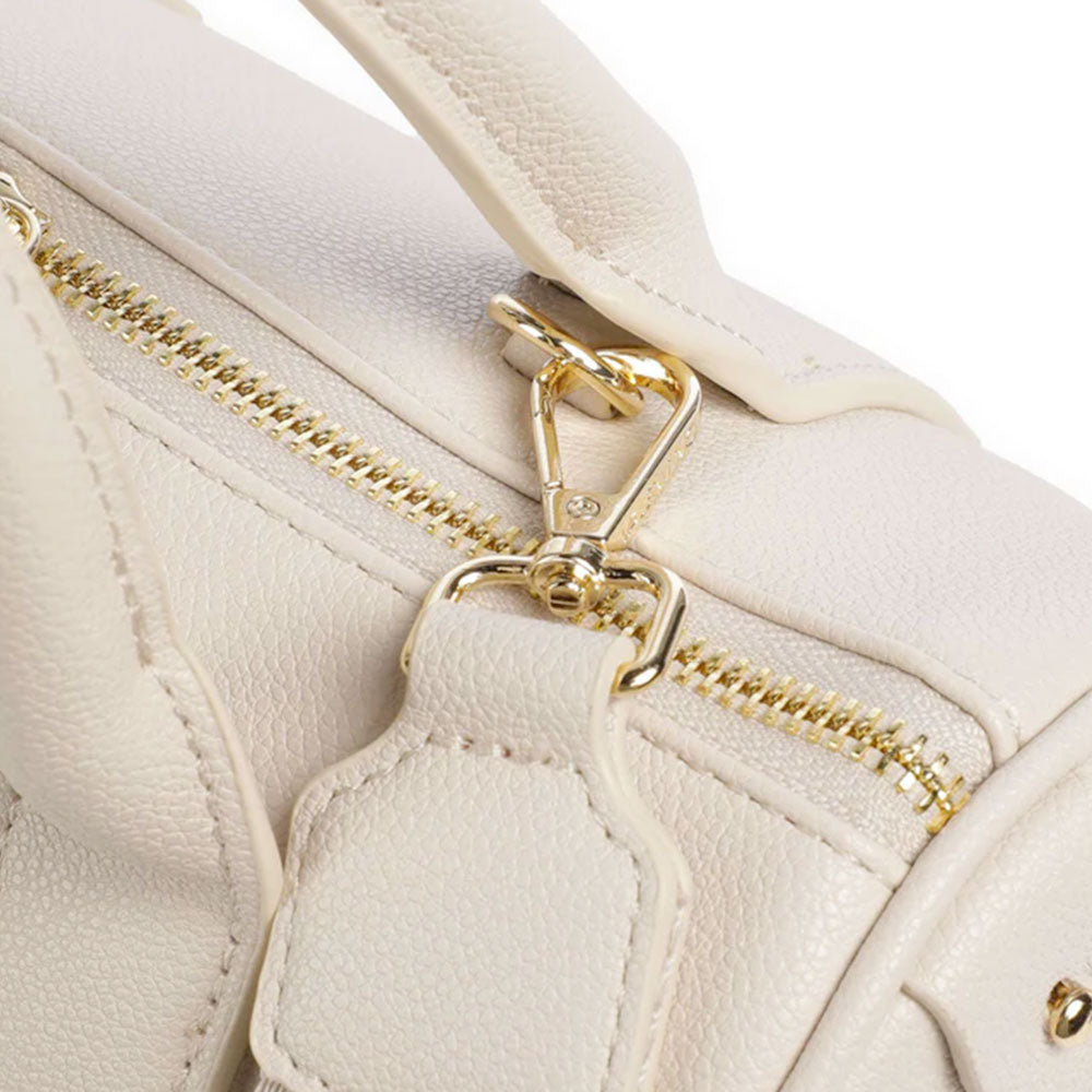 Damen-Bauletto-Henkeltasche VALENTINO BAGS Modell Foxy Re in Ecru